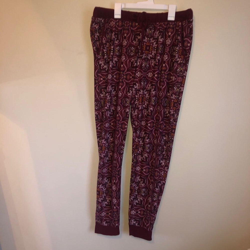 Boho Floral Joggers